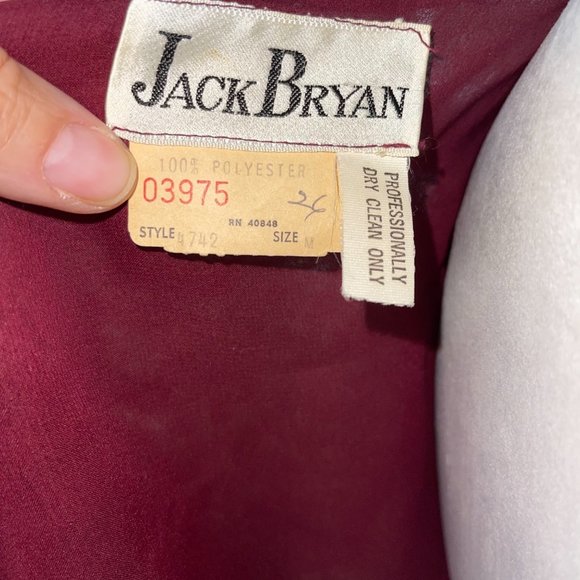 HARRY STYLES COSTUME Jack Bryan Sequin Beaded Suit Jacket Vest Size Pink/Maroon - Picture 4 of 9